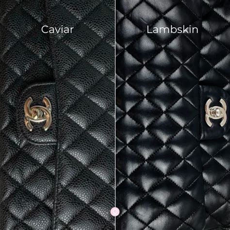 calfskin vs lambskin chanel|Chanel Leather Guide .